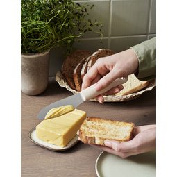 Couteau à beurre BIO, longueur: 220 mm, inox/crème