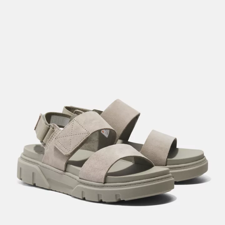 Sandale à double bride Greyfield pour femme en beige