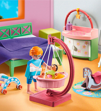 Playmobil My Life - Sovev?relse m. Baby - 71609 - 50 Dele