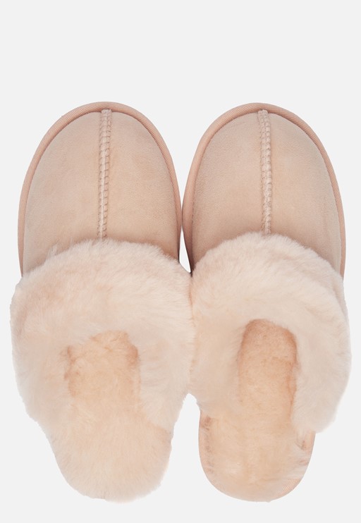 Bullboxer Pantoffels roze Suede