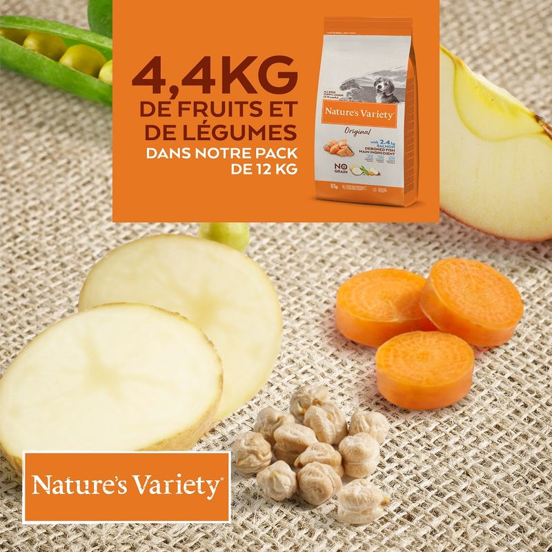 Nature's Variety Original No Grain Junior saumon