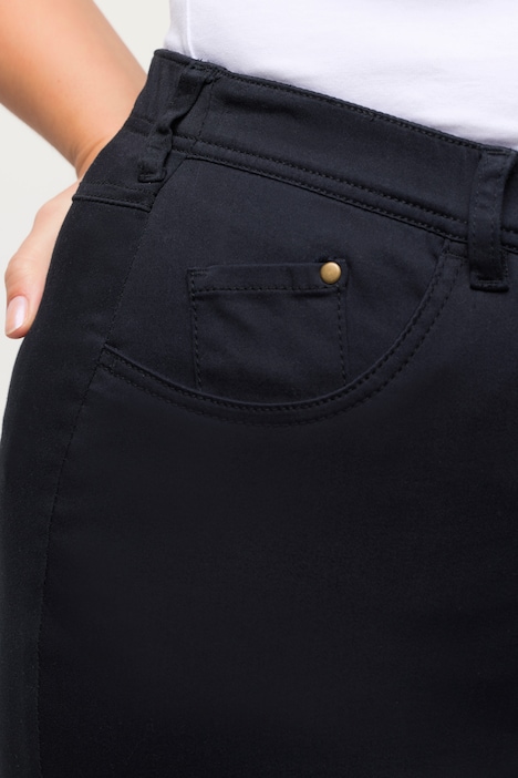 Hose Sophie, Stickerei, schmale 5-Pocket-Form