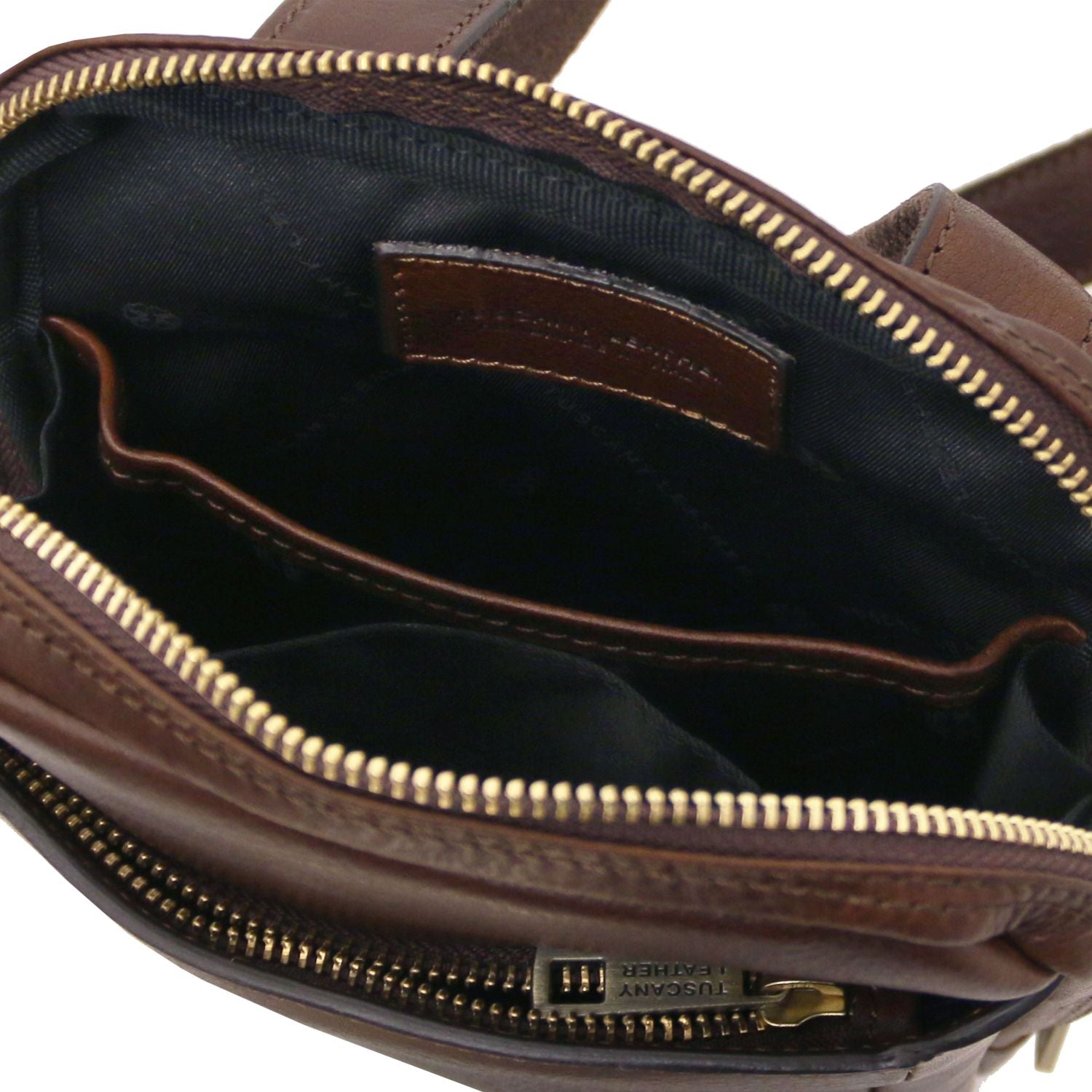 TL142428 – Mark – leren Crossbodytas
