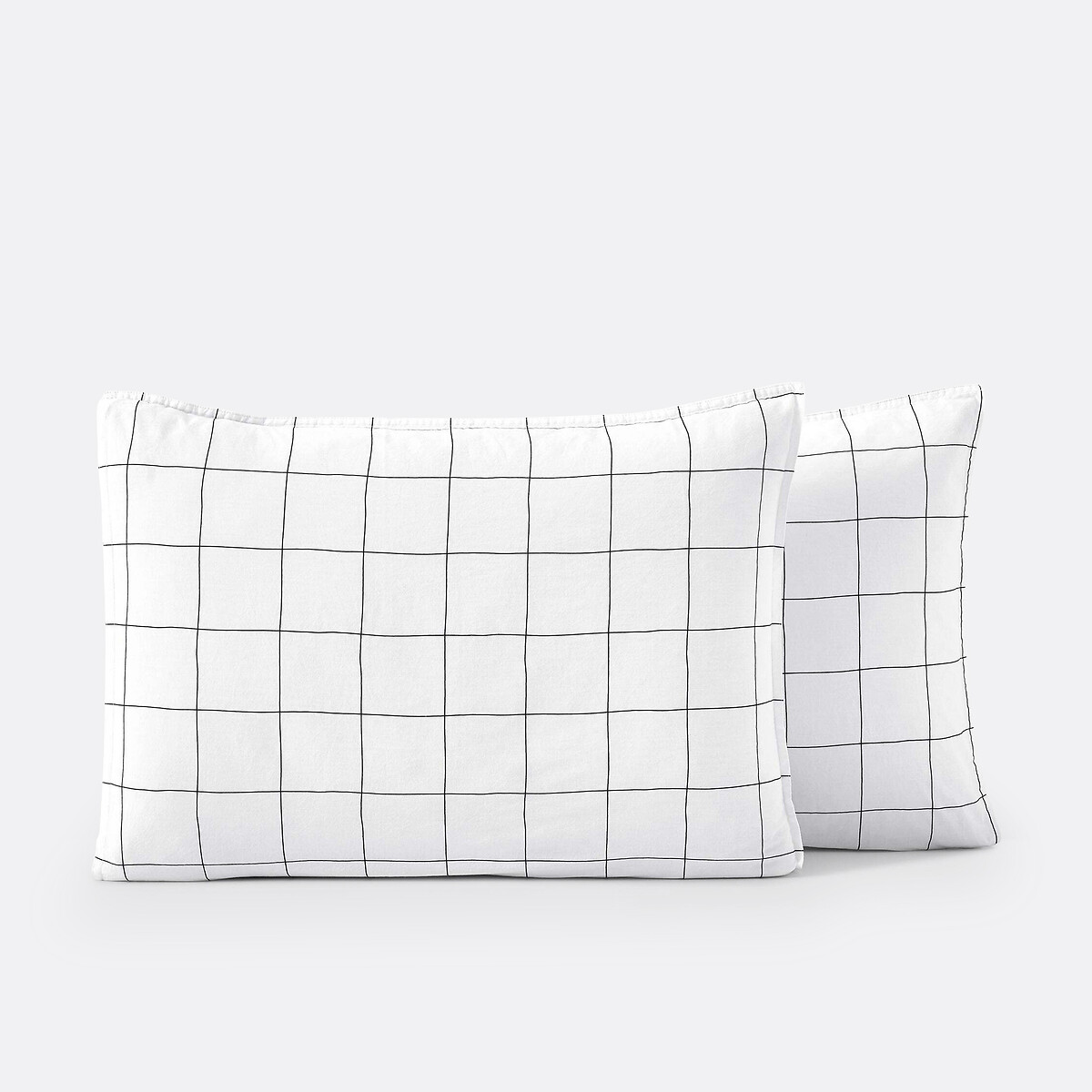 LA REDOUTE INTERIORS<br>Capas de almofada em algodão lavado Monille