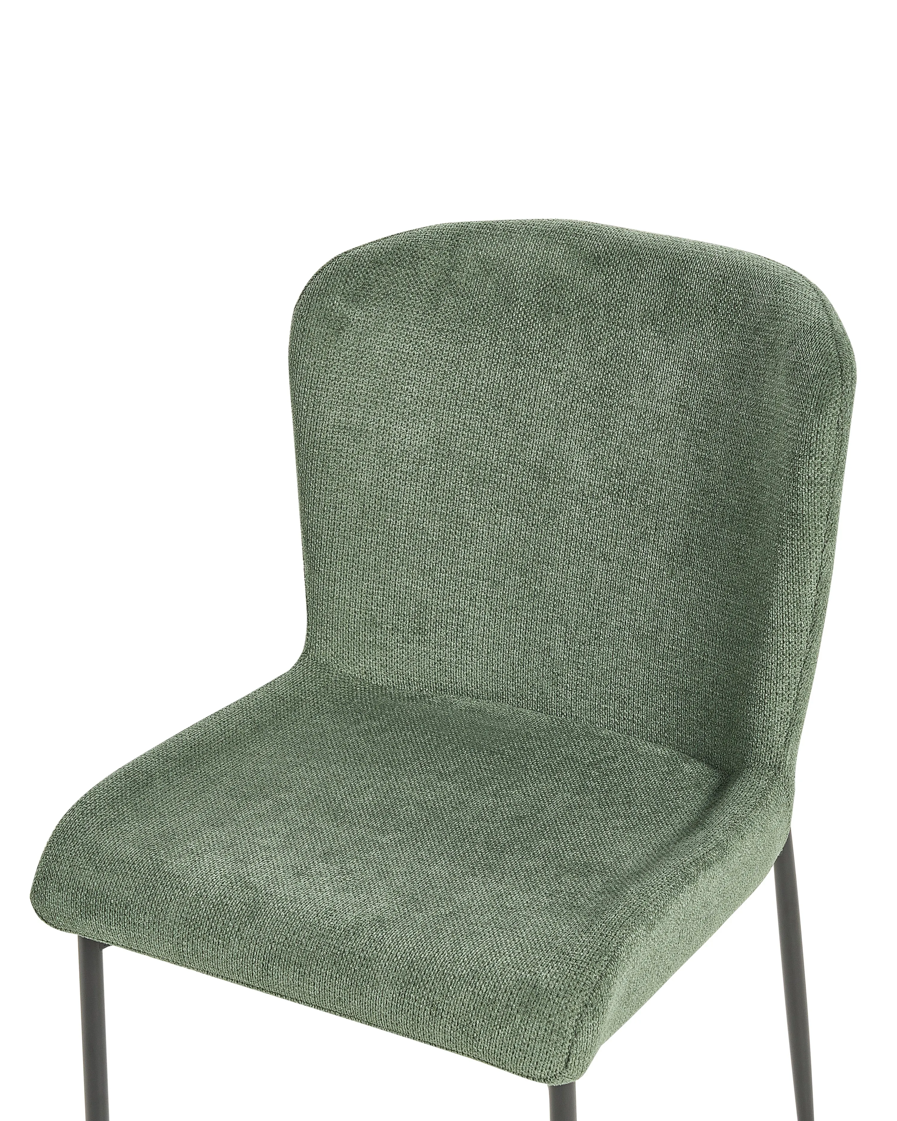 Set van 2 eetkamerstoelen ADA Donkergroen