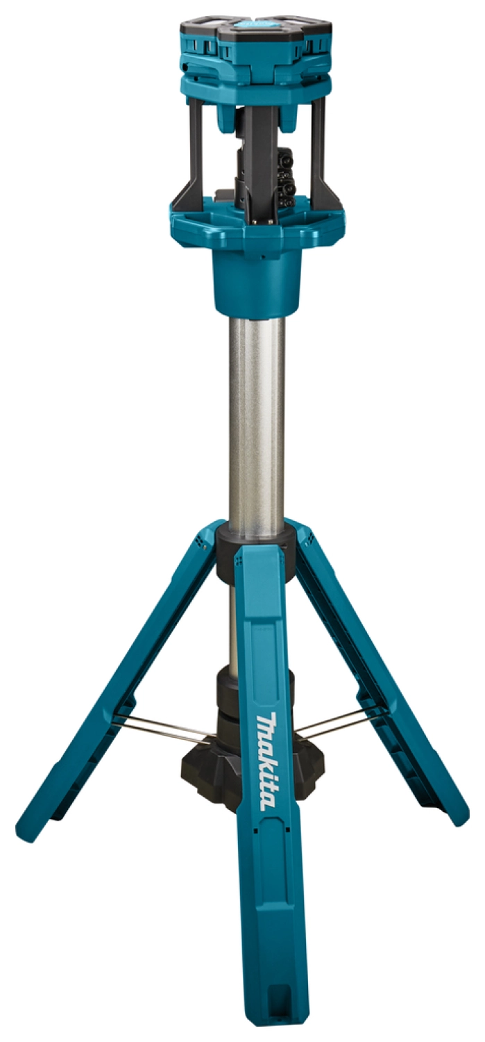 Makita NLADML814 14.4V - 18V Li-Ion accu bouwlamp op statief - 3 spots - 100-220cm - 3000 lumen