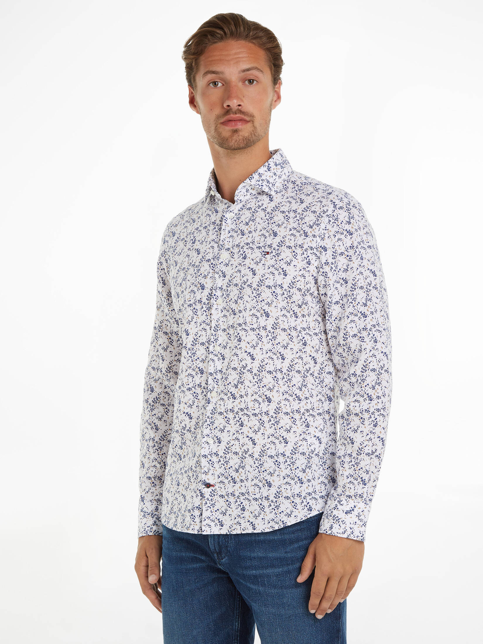 Tommy Hilfiger| Herren Hemd DITSY FLOWER