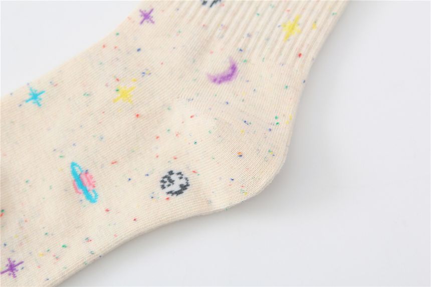 Sayaka - Galaxy Print Sokken