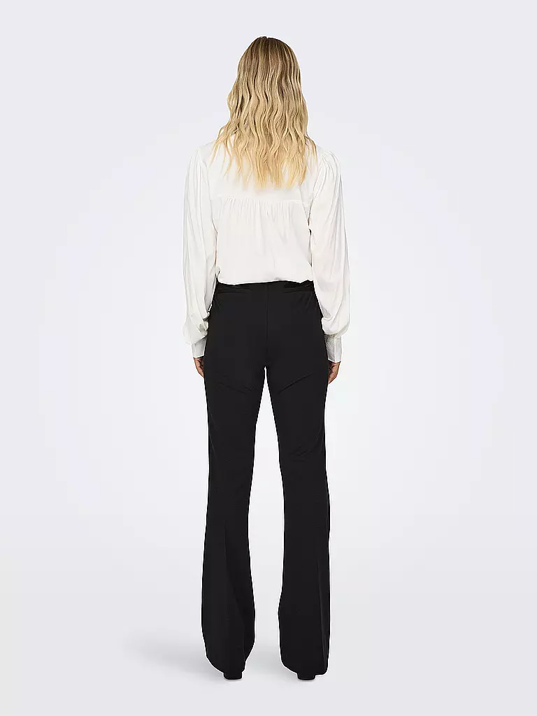 ONLY Hose Flared Fit ONLPEACH schwarz