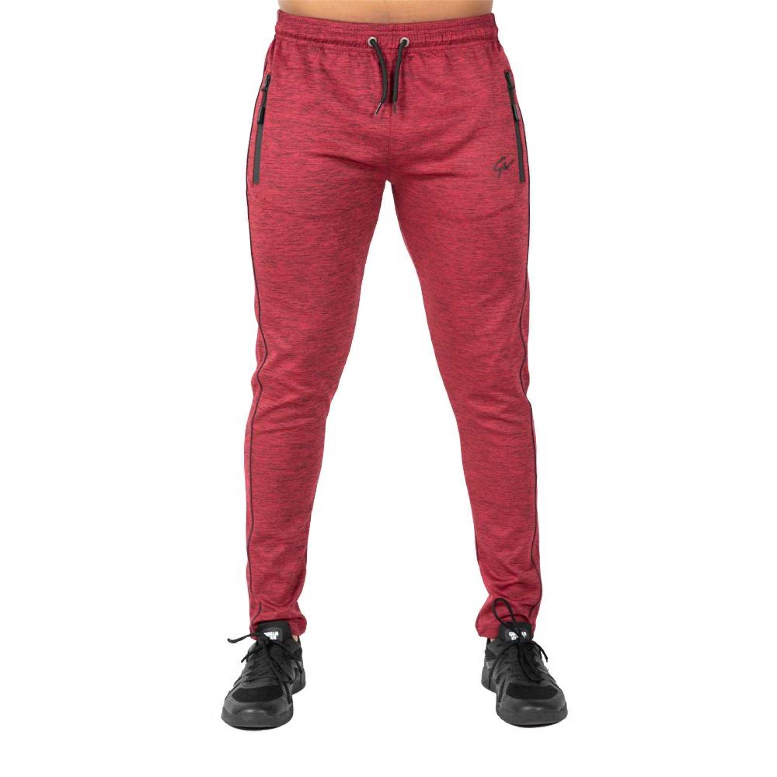 Calça de treino Gorilla Wear Wenden branca e preta
