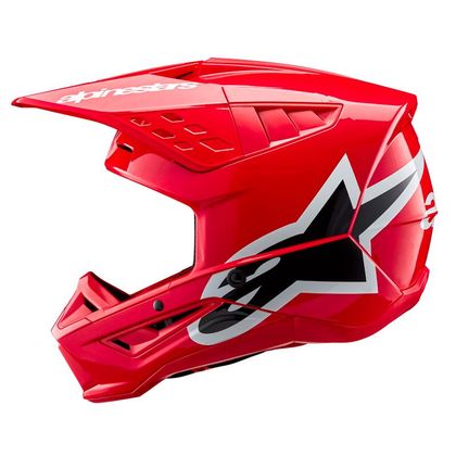 Casque cross Alpinestars SUPERTECH S-M5 - CORP 2024 - Rouge / Gris