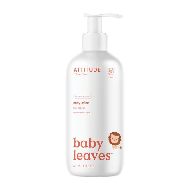 ATTITUDE Baby Leaves Body Lotion peer & nectar