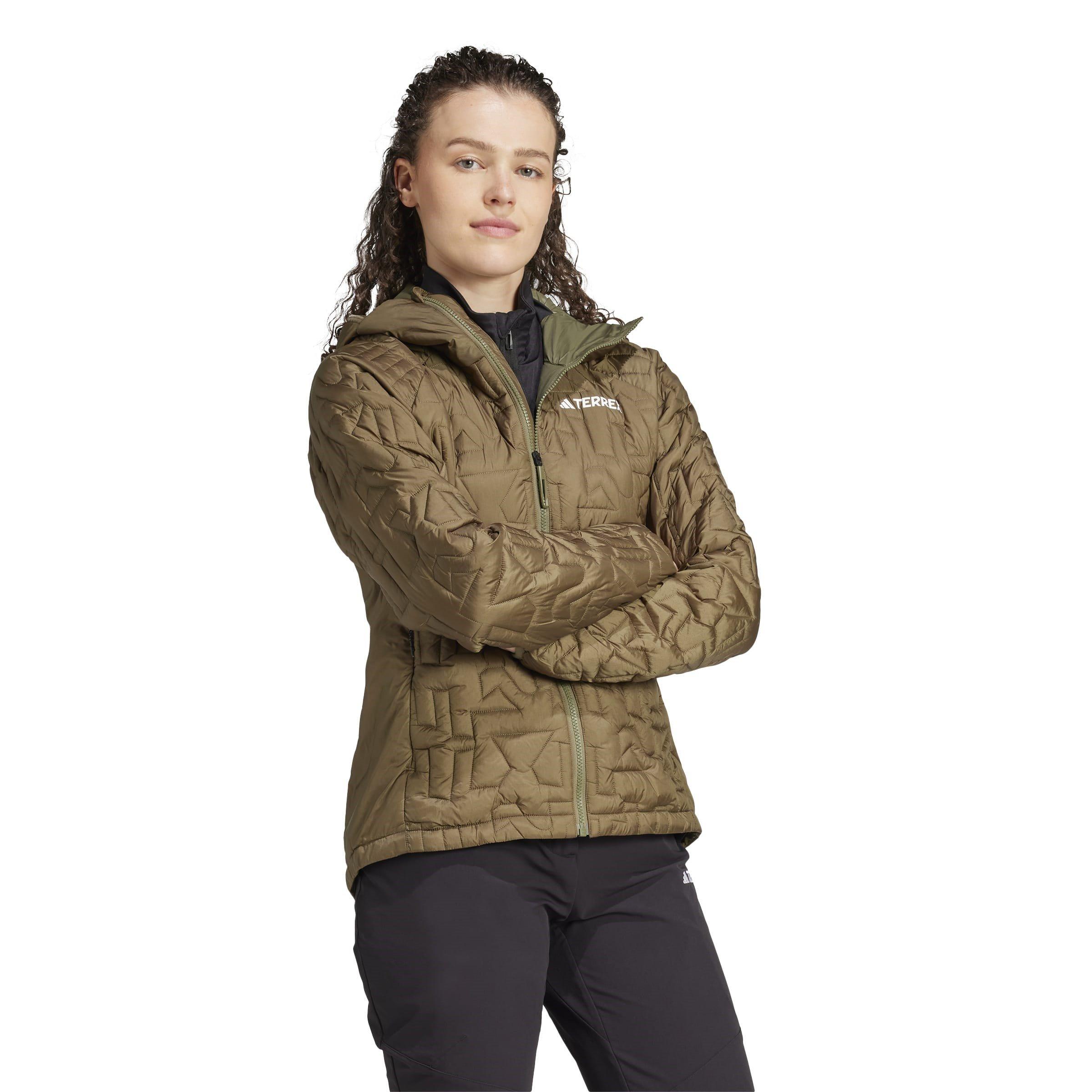 adidas Terrex Xperior PrimaLoft Loose Fill Insulated Hooded Jacket Womens