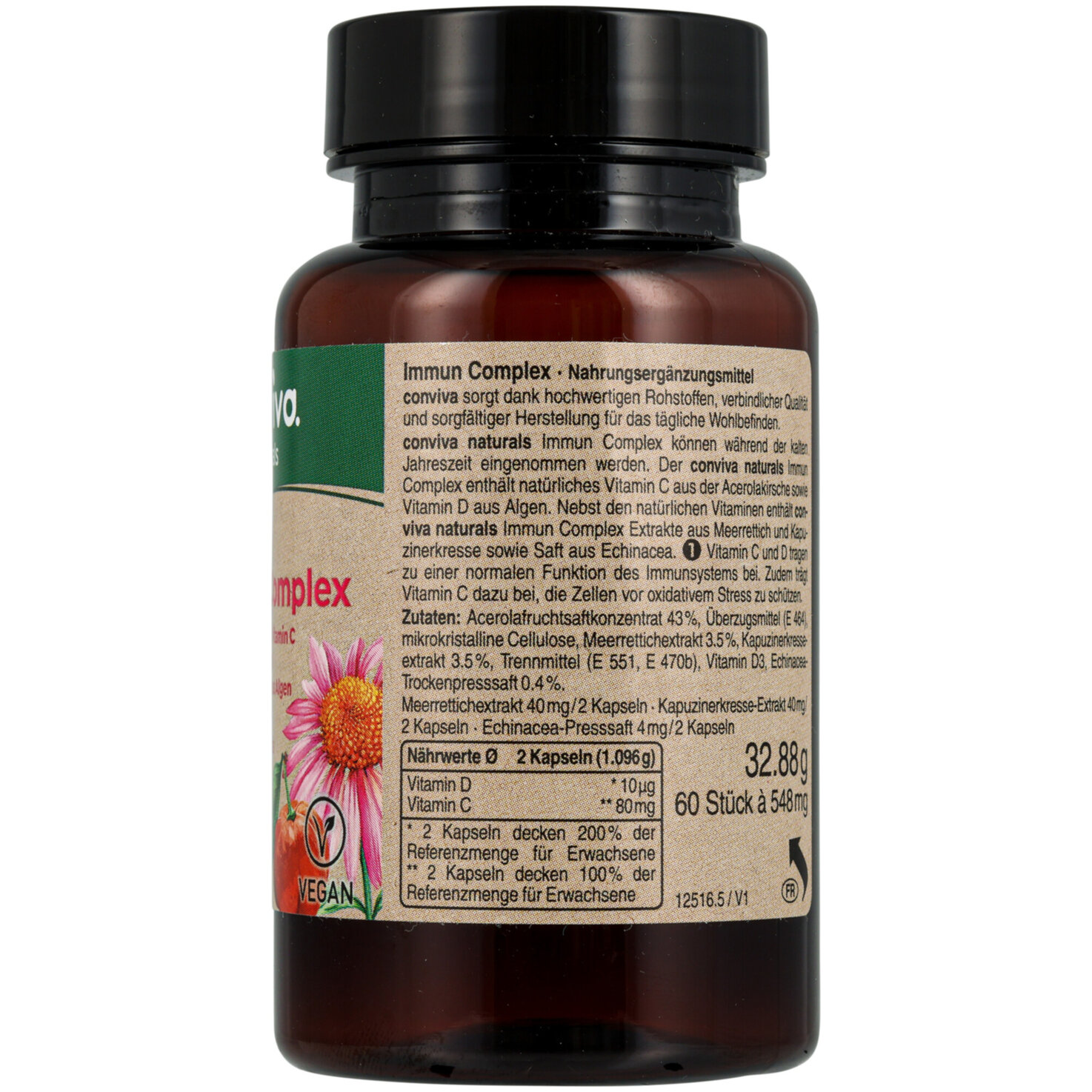 conviva naturals Immun Complex 60 Kapseln