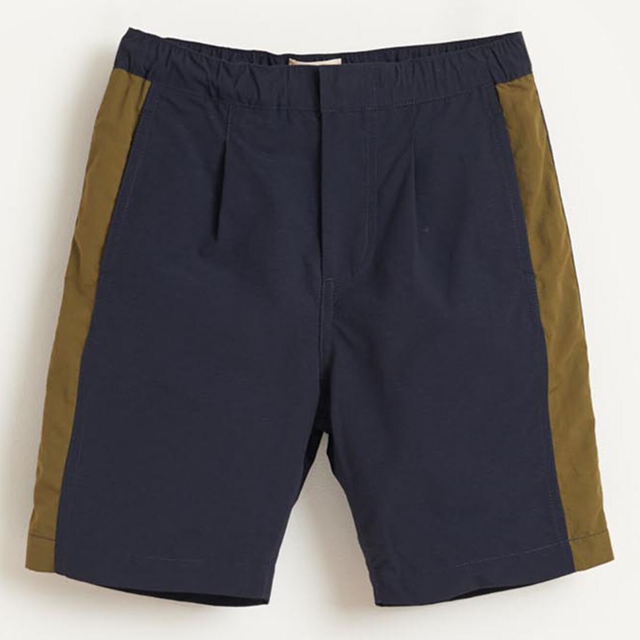Bellerose Short Jonn en Coton mélangé à bande marine