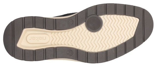 Rieker Slip-On Sneaker  , Halbschuh, Freizeitschuh, Schlupfschuh mit Gummizug