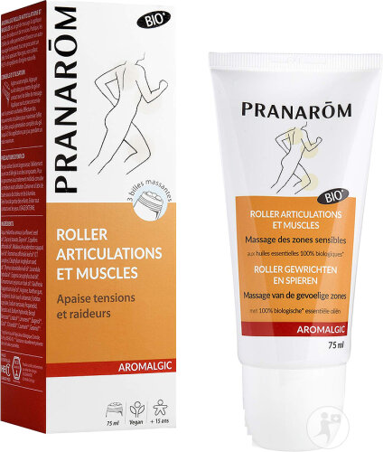 Pranarôm Aromalgic Roller Articulations Et Muscles Fatiguées Bio Tube 75ml