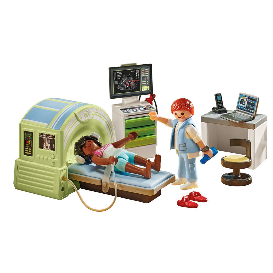 PLAYMOBIL Action Heroes MRI met patiënt 71618