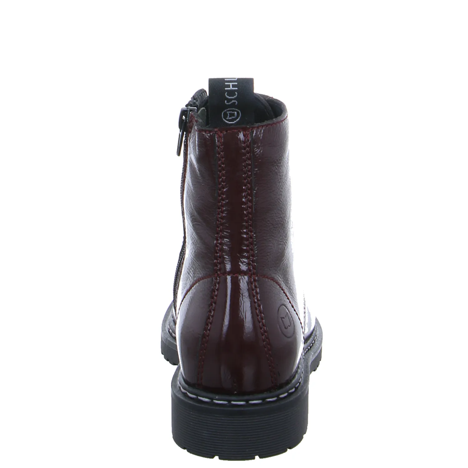 SCHUHENGEL Boot Bordeau Leder