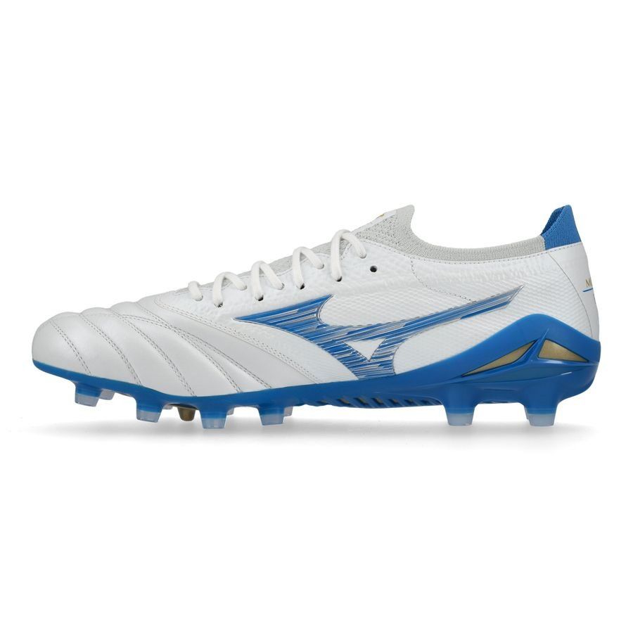 Mizuno Morelia Neo IV Beta Made in Japan FG/AG Mugen - Blanc/Bleu