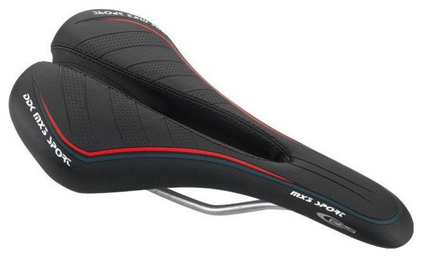 SELLE COURSE VTT MX3 SPORT Noire 270 mm / 135mm.