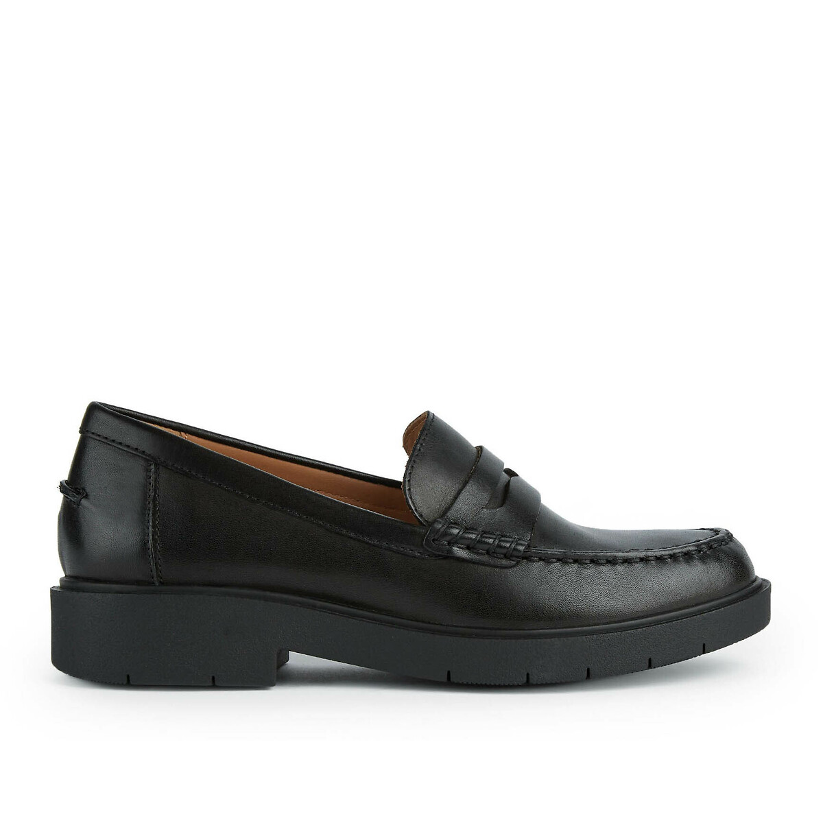 GEOX<br>Mocassins de couro respirável Spherica EC1