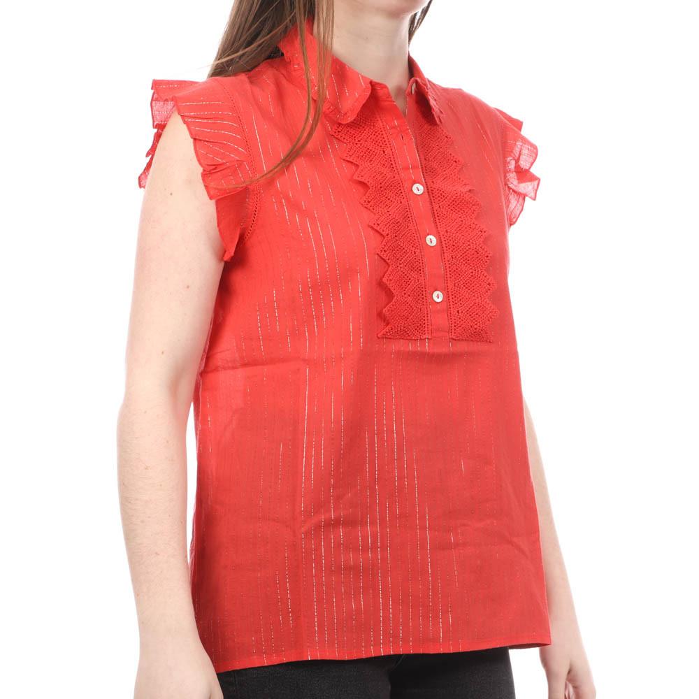 Teddy Smith Blouse Corail Femme Teddy Smith Corani