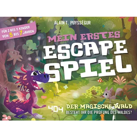 Asmodee 404 Editions Mein erstes Escape-Spiel
