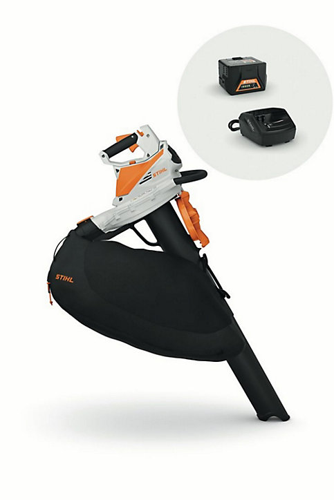 Aspirateur souffleur broyeur sans fil sur batterie Stihl SHA56 (avec 1 batterie et chargeur)