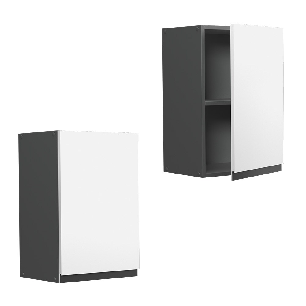 Vicco Hängeschrank Küchenschrank Küchenmöbel R-Line J-Shape Anthrazit Weiß 40 cm modern