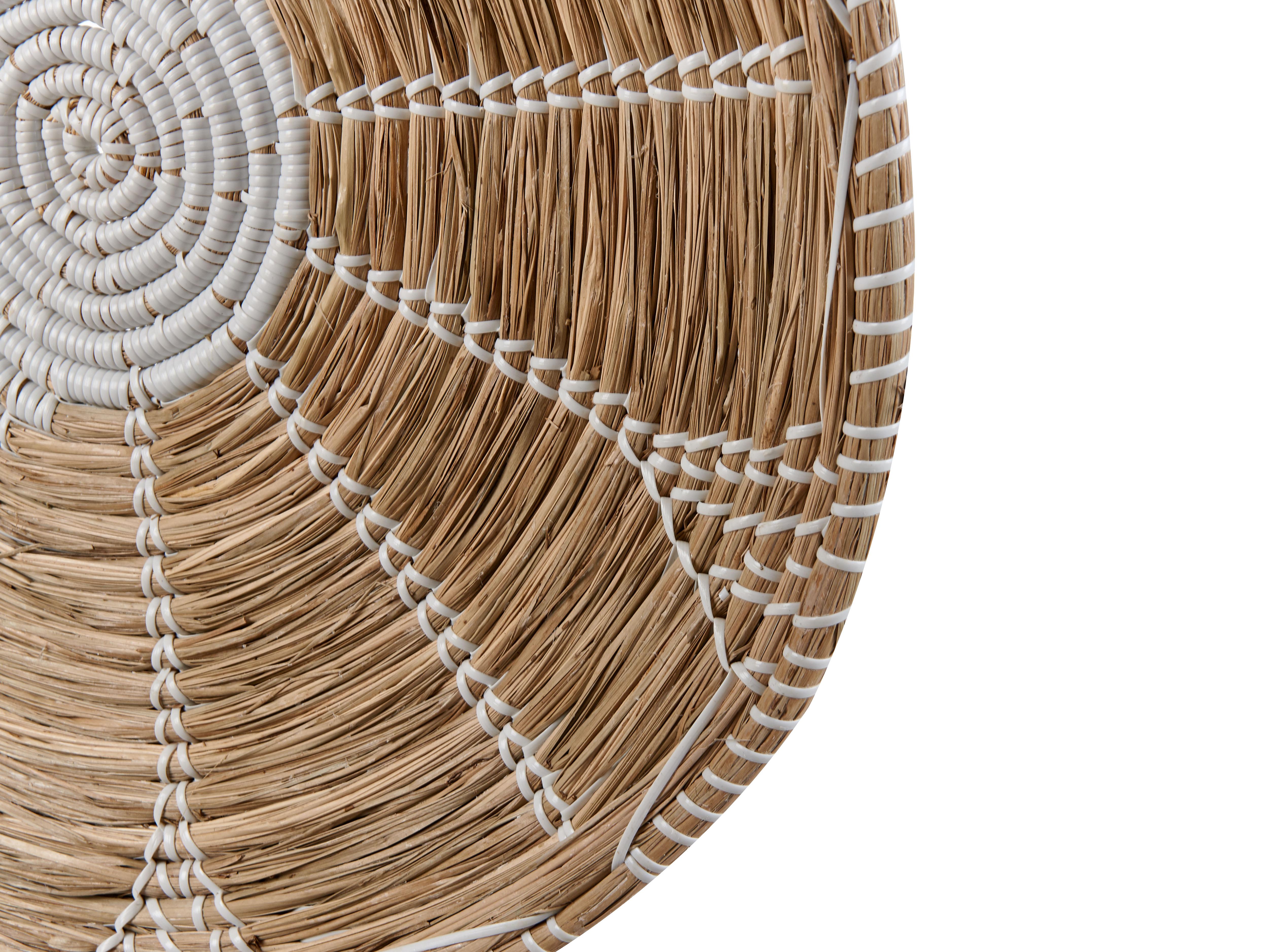 Set van hangende decoraties PINTANO Zeegras 50/35/36 cm Natuurlijk