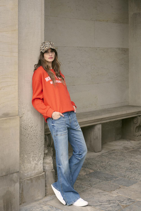 Culture blauwe dames jeans