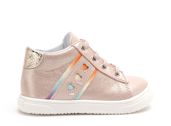 Bopy boots bottine bebe rolala rose
