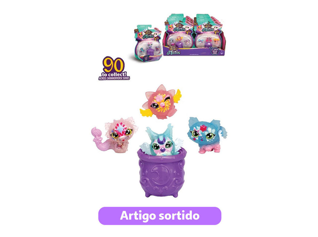 FIGURAS MAGIC MIXIES MINIS PACK 4 MODELOS SORTIDOS