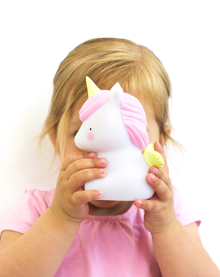 LED-Nachtlicht LITTLE UNICORN in weiß