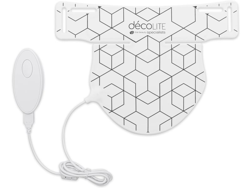 Rio Antiaging-Gerät DecoLite LED Nacken und Décollete Maske LED-Lichtbehandlung für Nacken und Décolleté