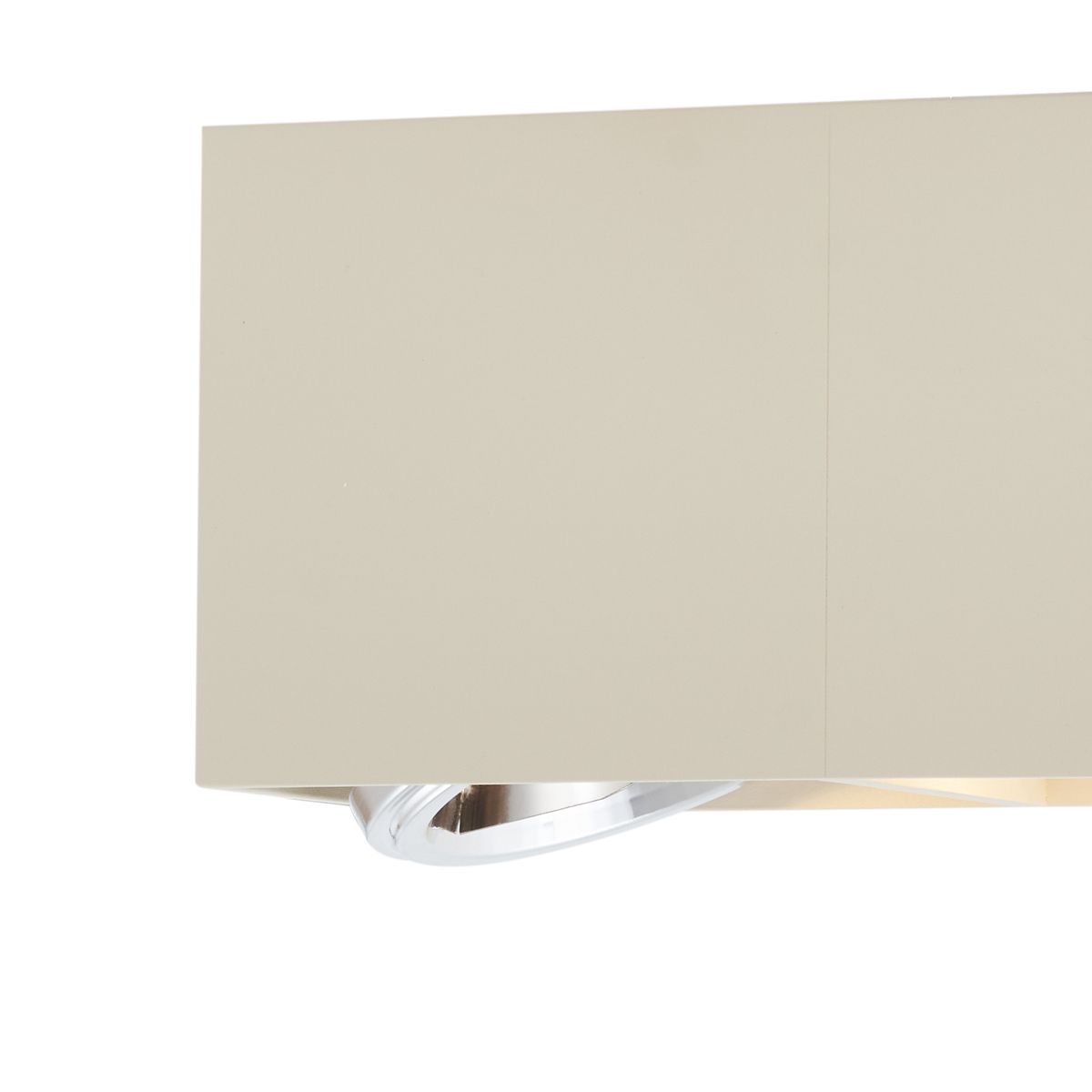 Moderne opbouwspot beige G9 draai- en kantelbaar 2-lichts - Box