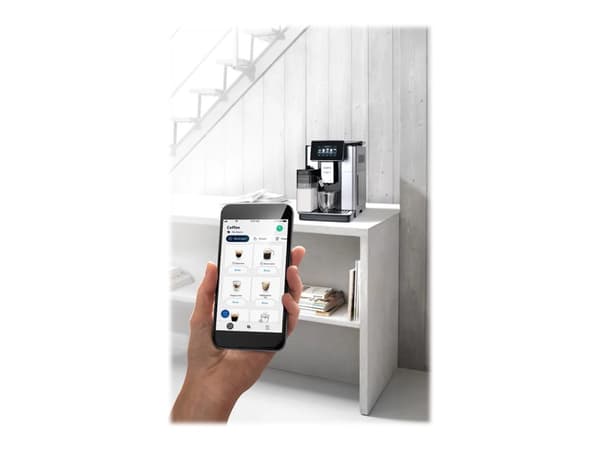 De'Longhi PrimaDonna Soul ECAM610.55.SB - Automatisk kaffemaskin med melkeskummer - 19 bar - metall