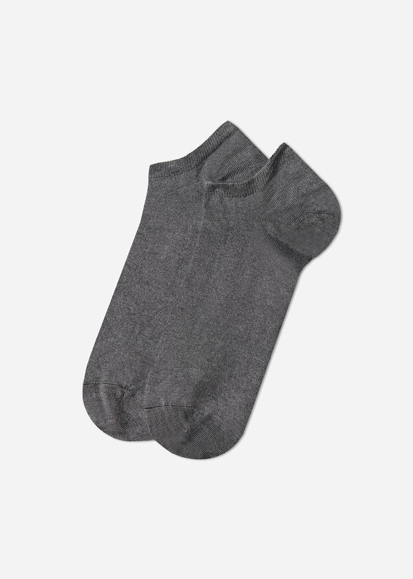 Meias invisíveis unissex com cashmere