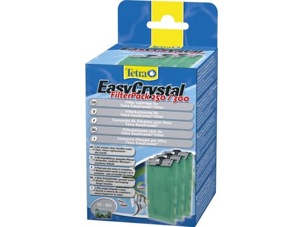 Tetra EasyCrystal Filterpack 250/300 - 3pcs. UDEN kulfilter