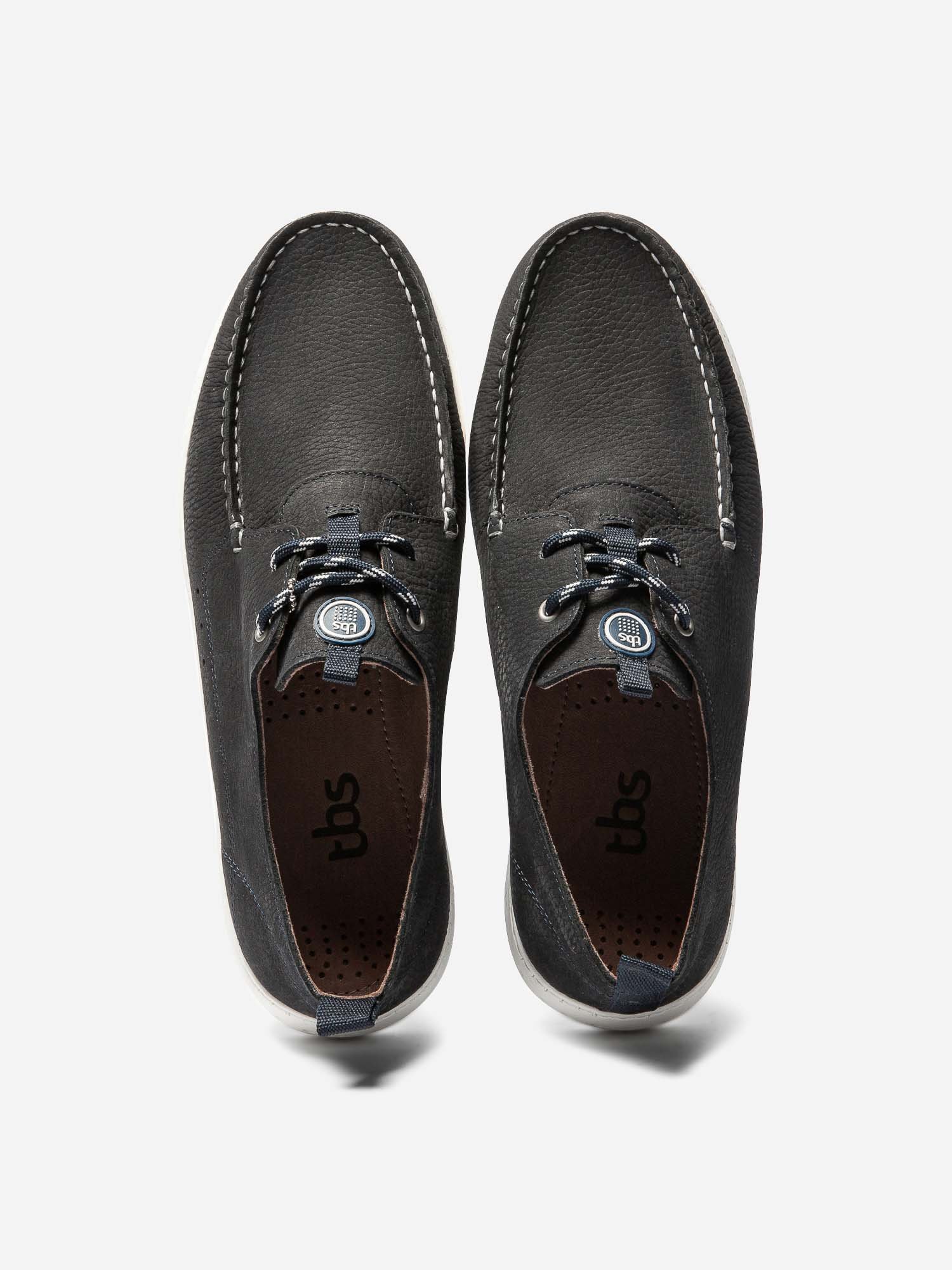 Chaussures Bateau Homme Confort Purefoam® Cuir Bleu
