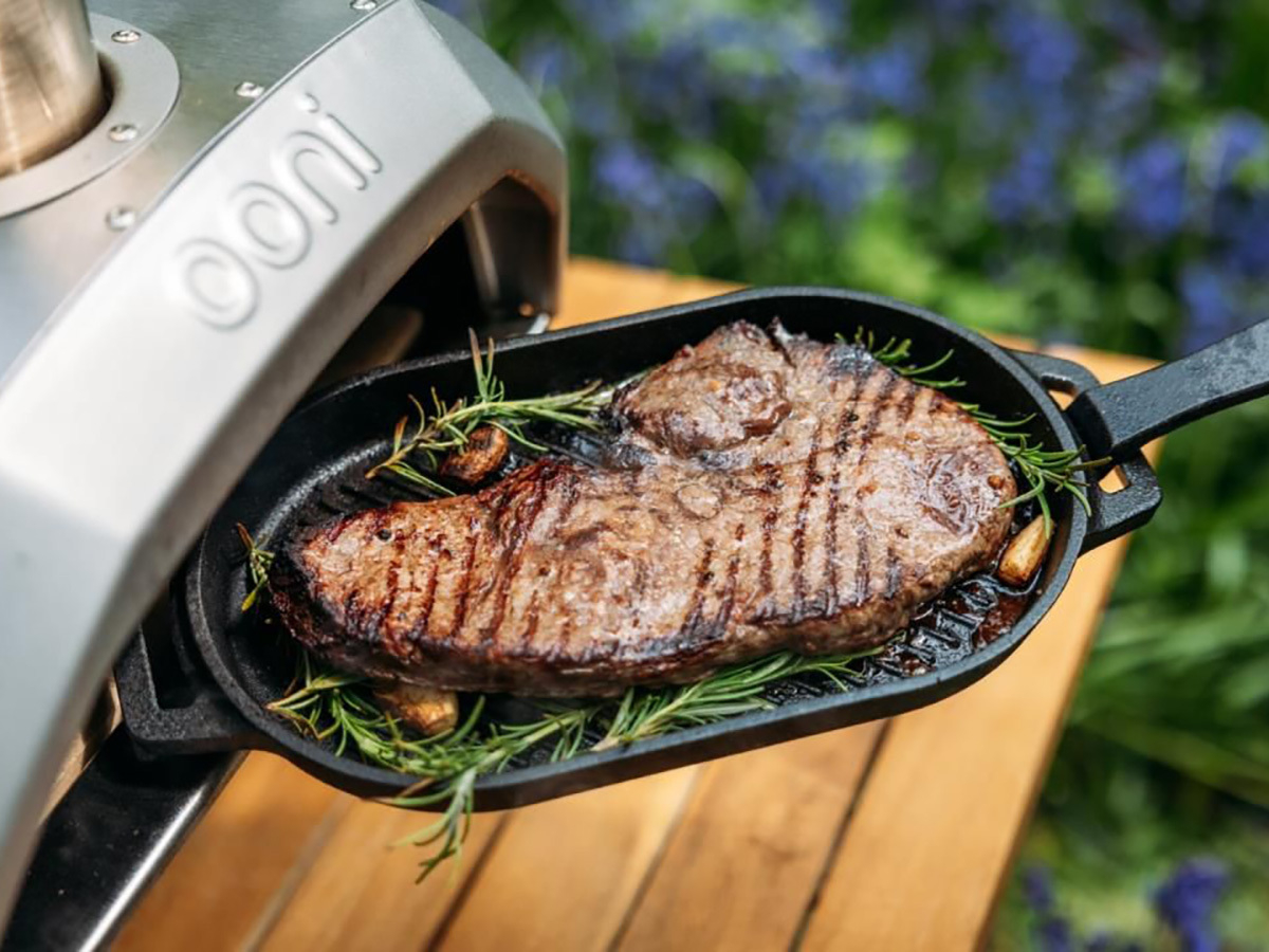 Ooni Grizzler gietijzeren grillpan