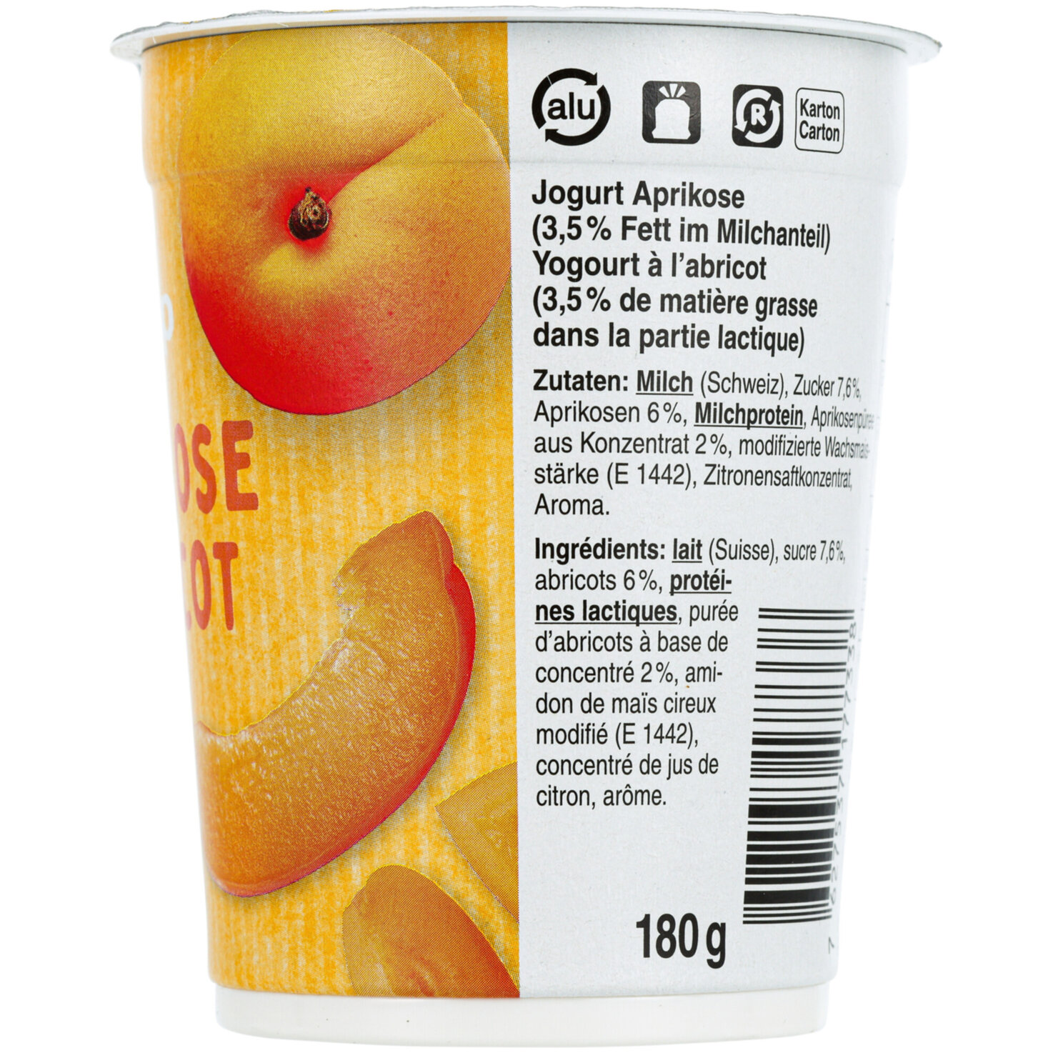 Joghurt Aprikose 2x180g