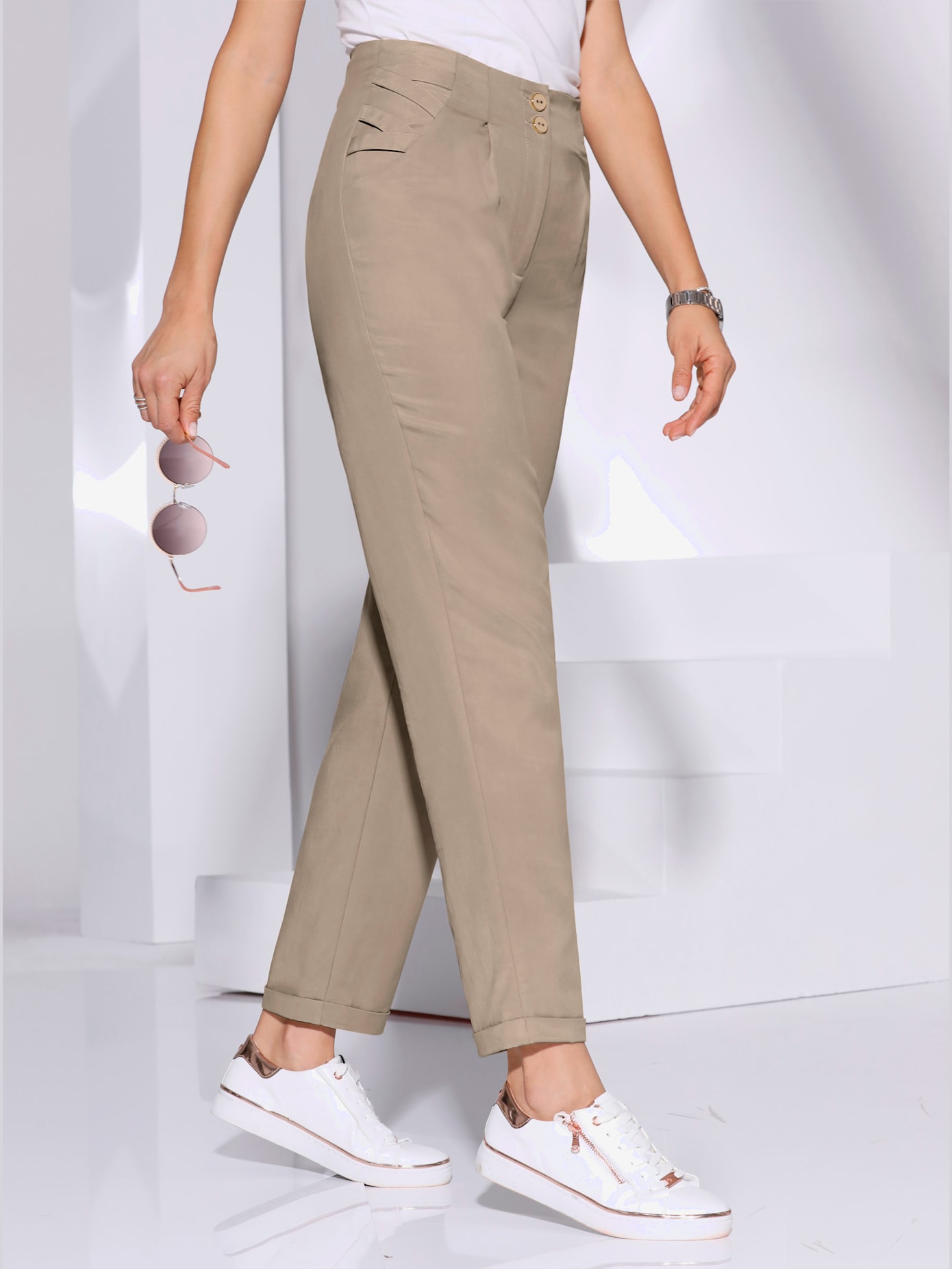 Pantalon qualité lyocell estivale