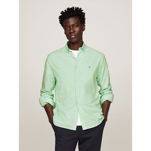 Tommy Hilfiger 1985 Flex Oxford Rf Skjorte, Seagrass Mint, XL