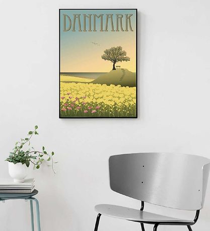 Vissevasse Plakat - 30x40 - DanMørk- Rapsmarkerne