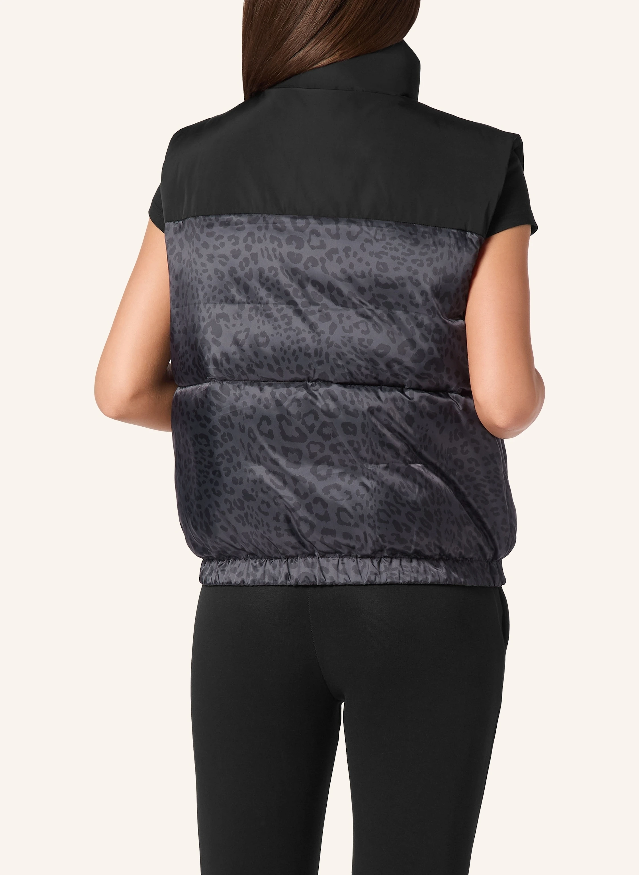 PLEIN SPORT Weste LEOPARD