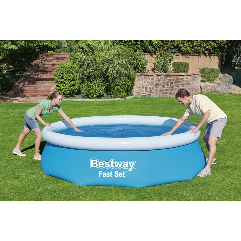 Bestway Zomerkleed Solar Rond 80 Microns Blauw 305 cm