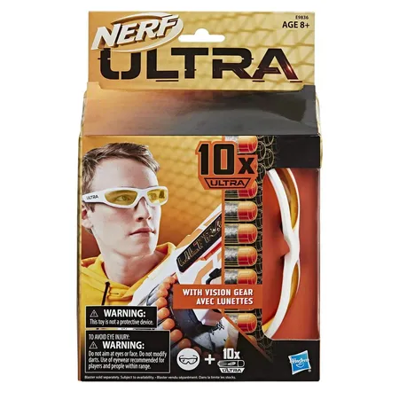 Nerf Ultra Vision Gear Brille und 10 Nerf Ultra Darts
