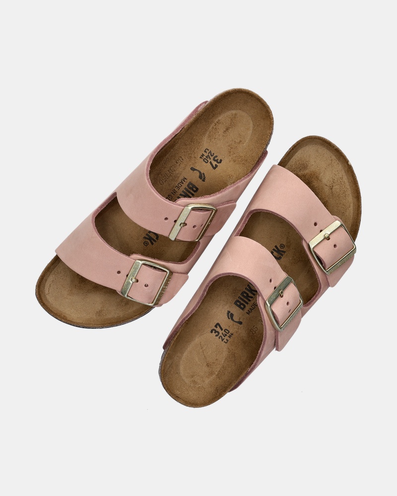 Birkenstock Arizona Nubuck Sandalen  - roze